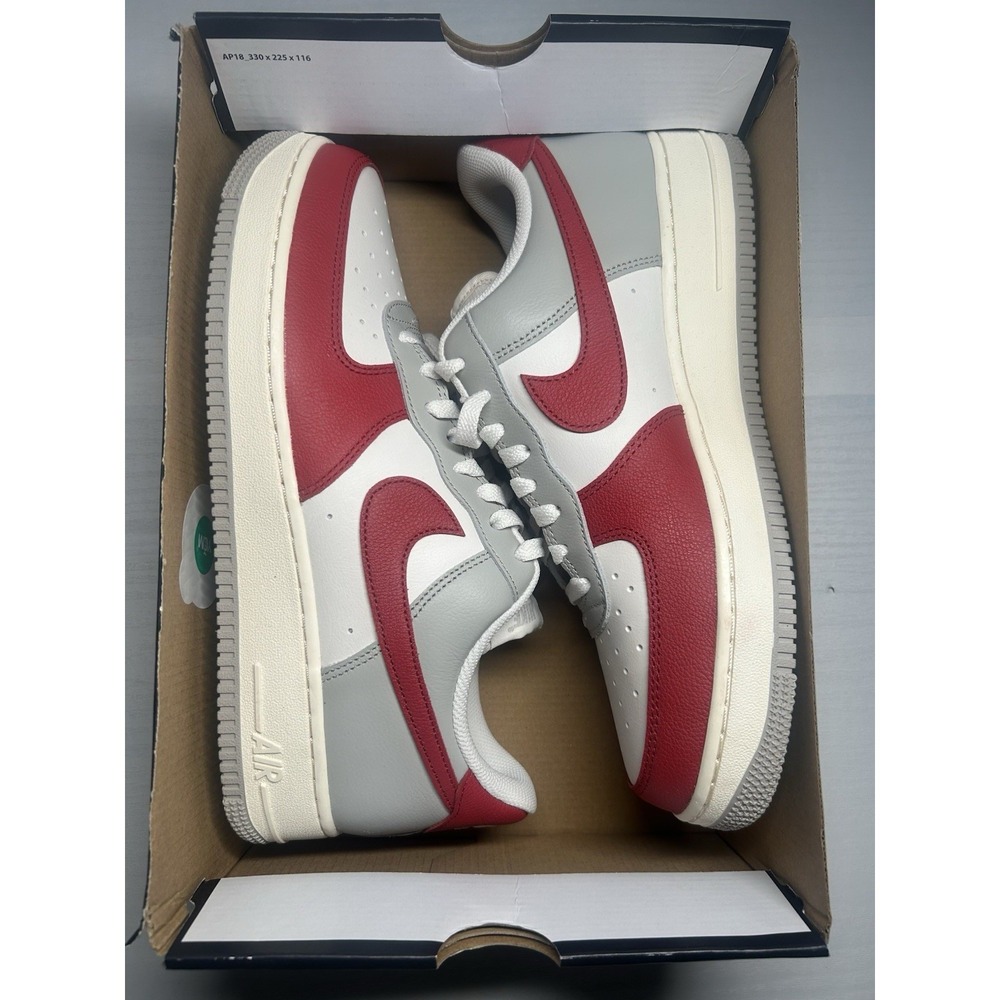 Nike Air Force 1 '07 LV8 Gym‎ Red Toe - Size 12 - HJ9094 012 - New